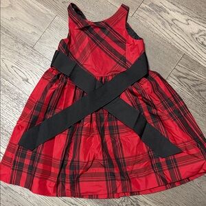 Polo Ralph Lauren Red and Black Plaid Dress